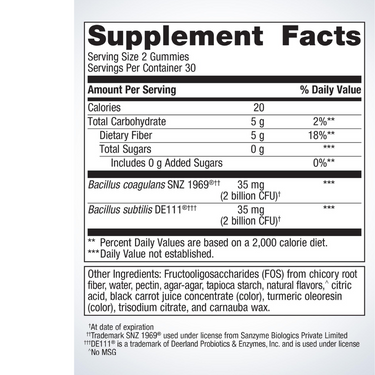 ULTRAFLORA 3 IN 1 DAILY PROBIOTIC BERRY GUMMIES
